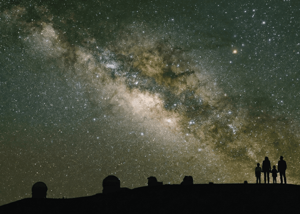 Stargazing on Mauna Kea